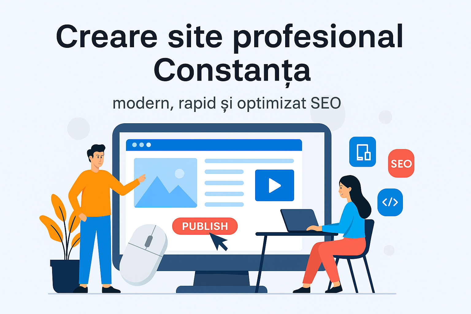 Creare site profesional Constanța – design modern și soluții web personalizate