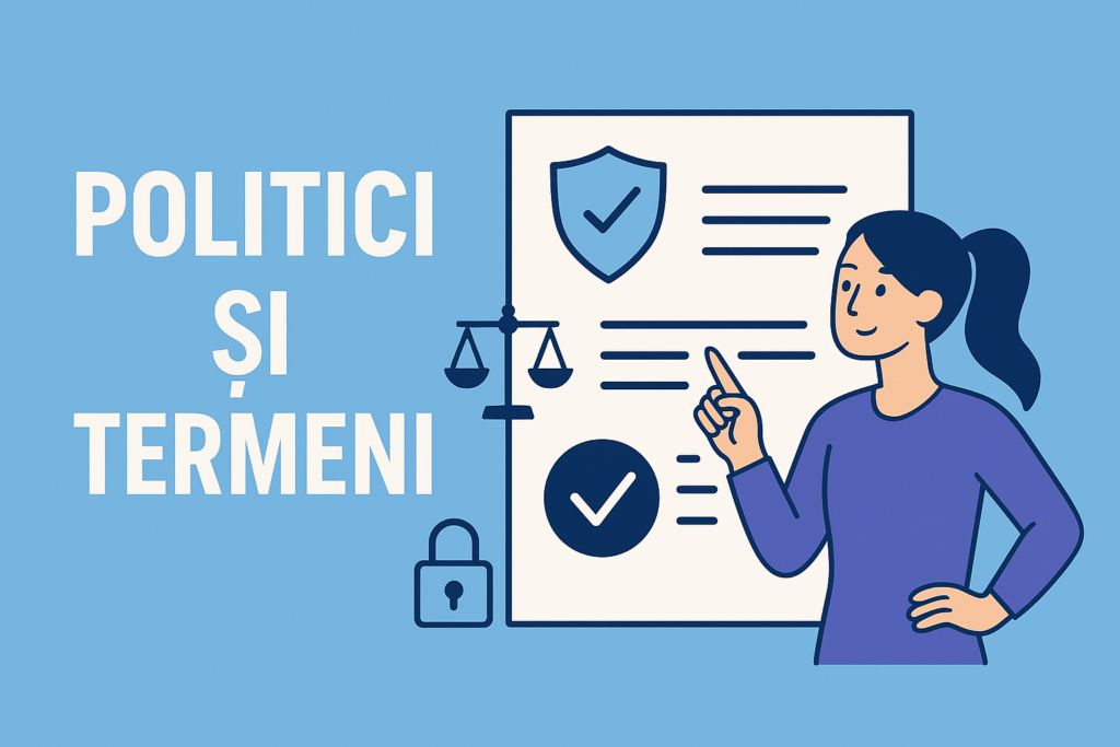 Politici și Termeni Creare Site Constanța – informații legale și condiții de utilizare